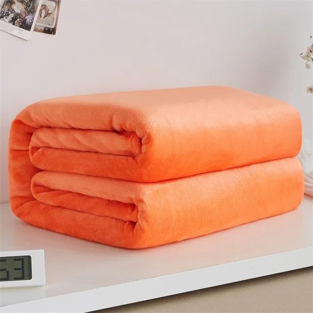 Bougie Soft Life Coral Fleece Travel Blanket - Bougie Cavelle LLC
